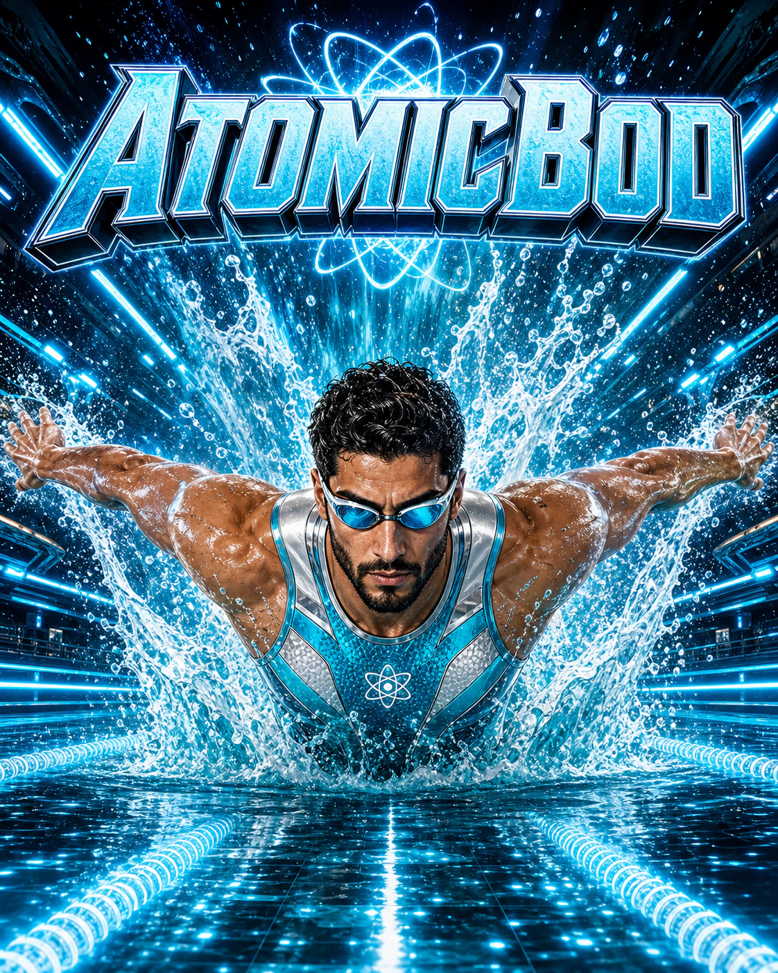 Aqua Reactor AtomicBod superhero swimming butterfly