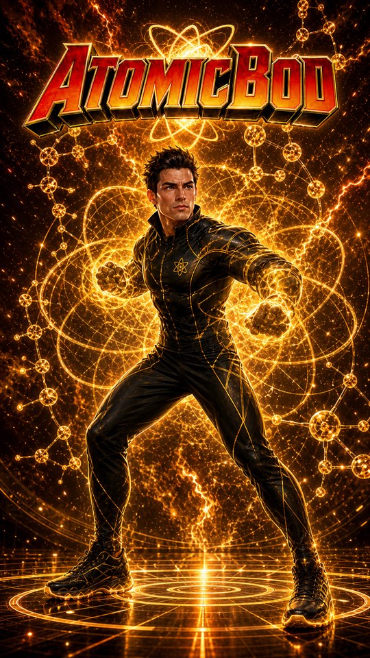 AtomicPeptide Hero AtomicBod screensaver preview