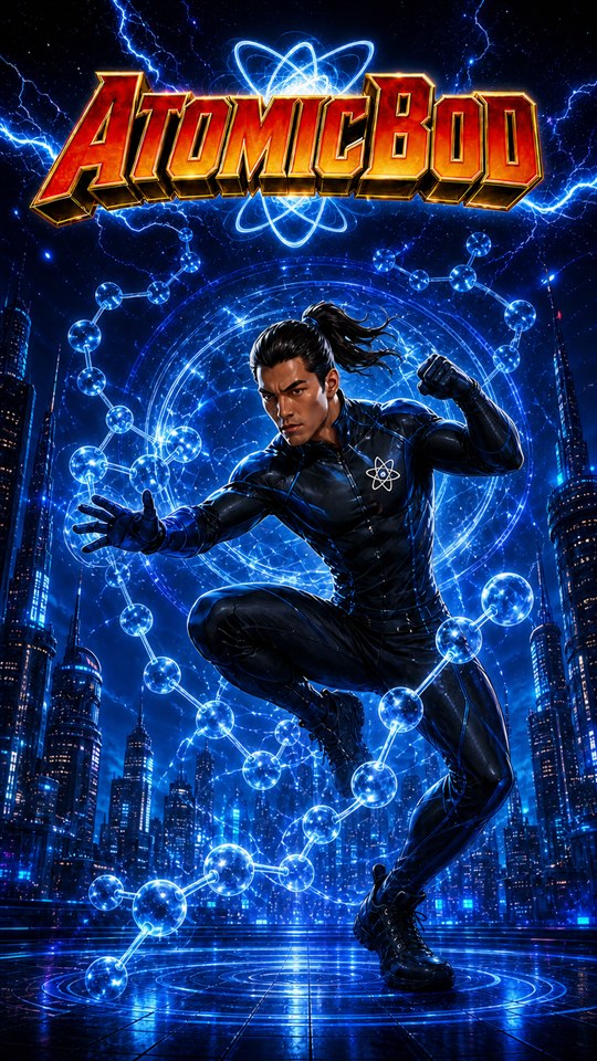 AtomicPeptide Hero AtomicBod screensaver preview